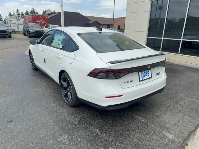 New 2026 Platinum White Pearl Honda Sport image 7
