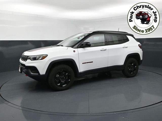 Used 2023 Jeep Compass Trailhawk with VIN 3C4NJDDN9PT556675 for sale in Burnsville, Minnesota