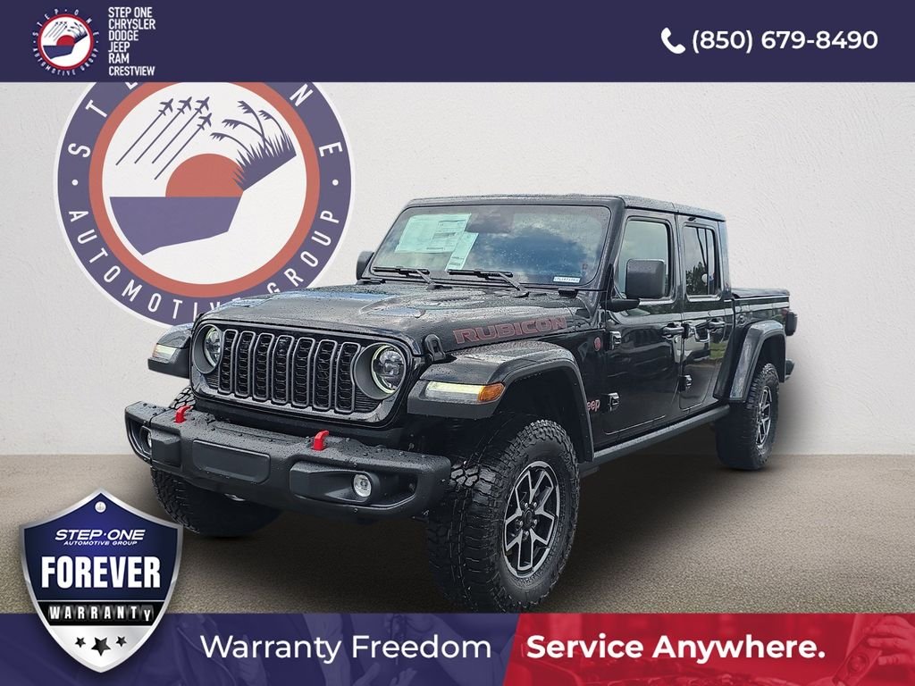 New 2026 Black Clear-Coat Exterior Paint Jeep Rubicon X image 1