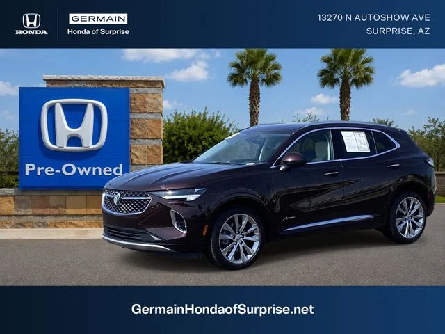 Used 2023 Rich Garnet Metallic Buick Avenir image 1