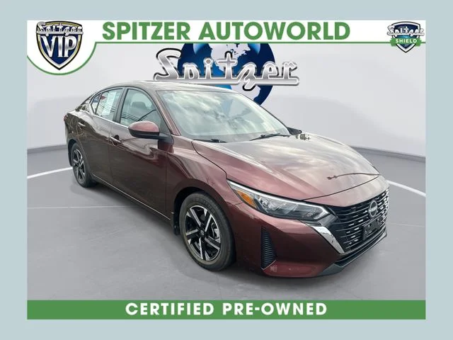 Used 2024 Rosewood Metallic Nissan SV image 1