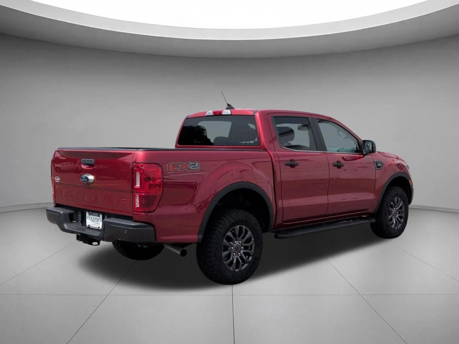 Used 2021 Rapid Red Metallic Tinted Clearcoat Ford XLT image 5