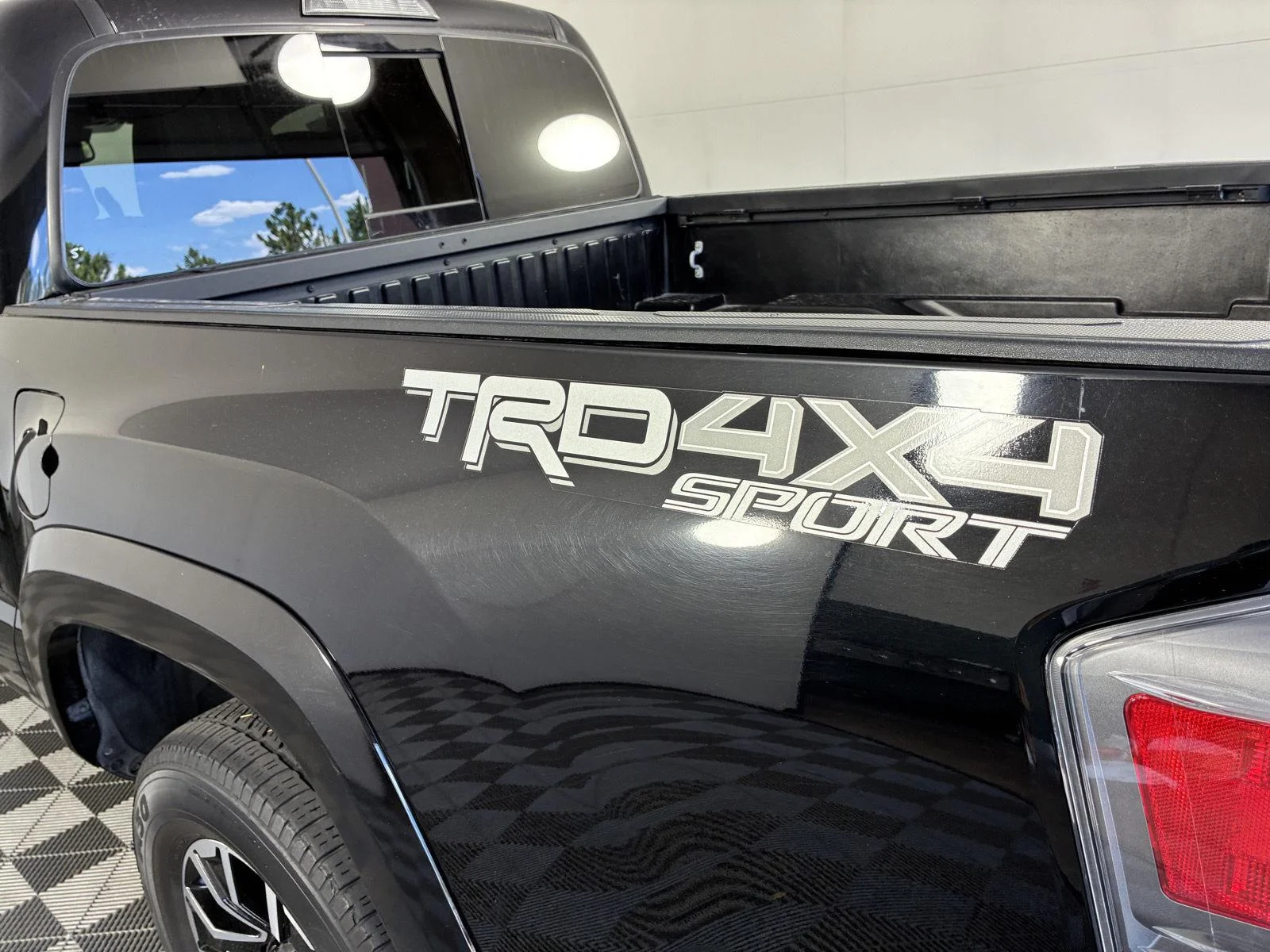 Used 2021 Midnight Black Metallic Toyota TRD Sport image 8