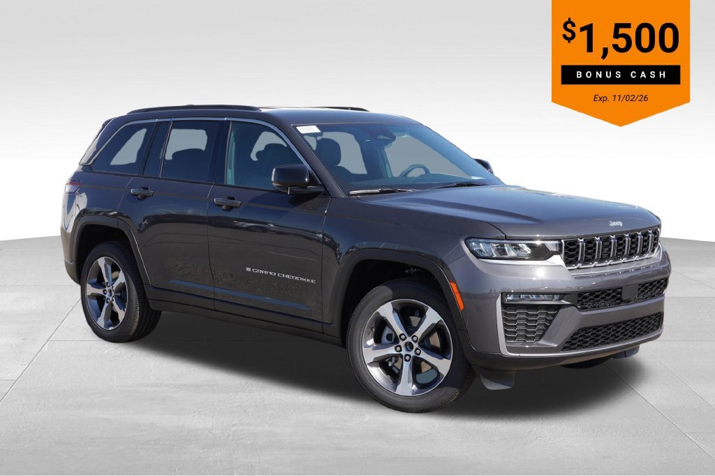 New 2026 Baltic Gray Metallic Clear-Coat Exterior Paint Jeep Limited image 1