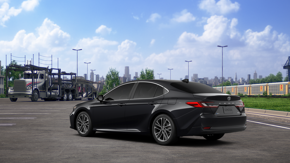 New 2026 Midnight Black Metallic Toyota XLE image 6