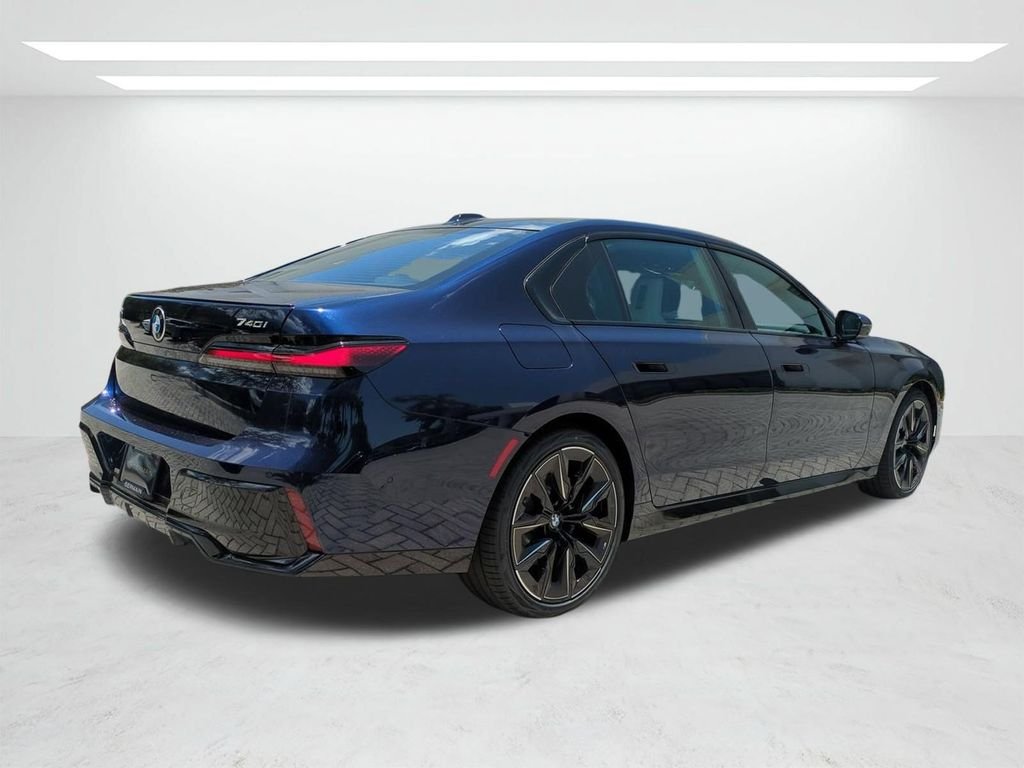 New 2026 Blue BMW 740i xDrive image 4