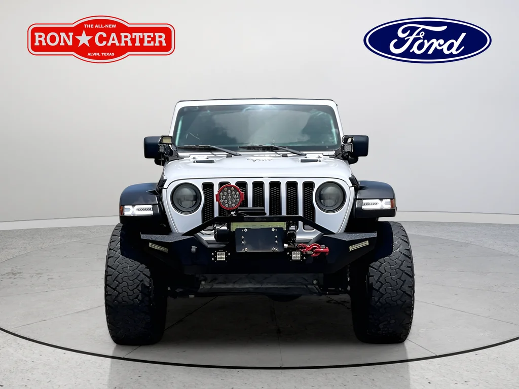 Used 2021 White Jeep Unlimited Rubicon image 2