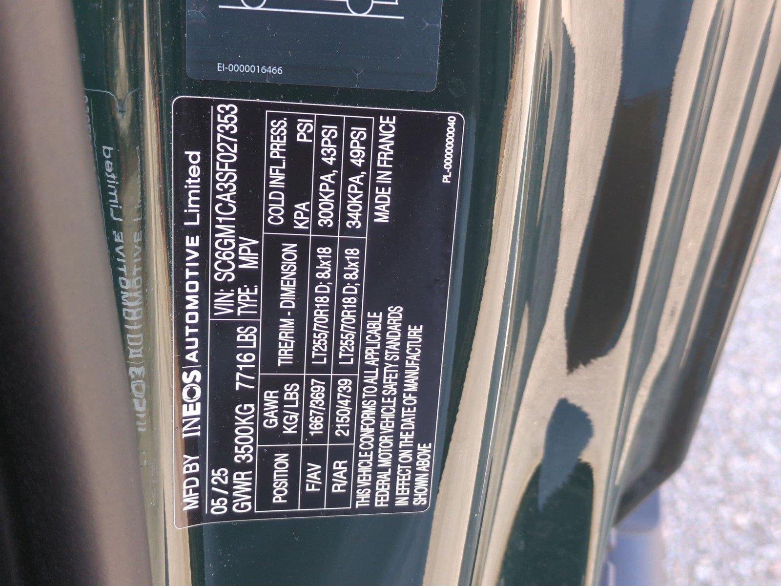 Used 2025 Sela Green INEOS Fieldmaster Edition image 38