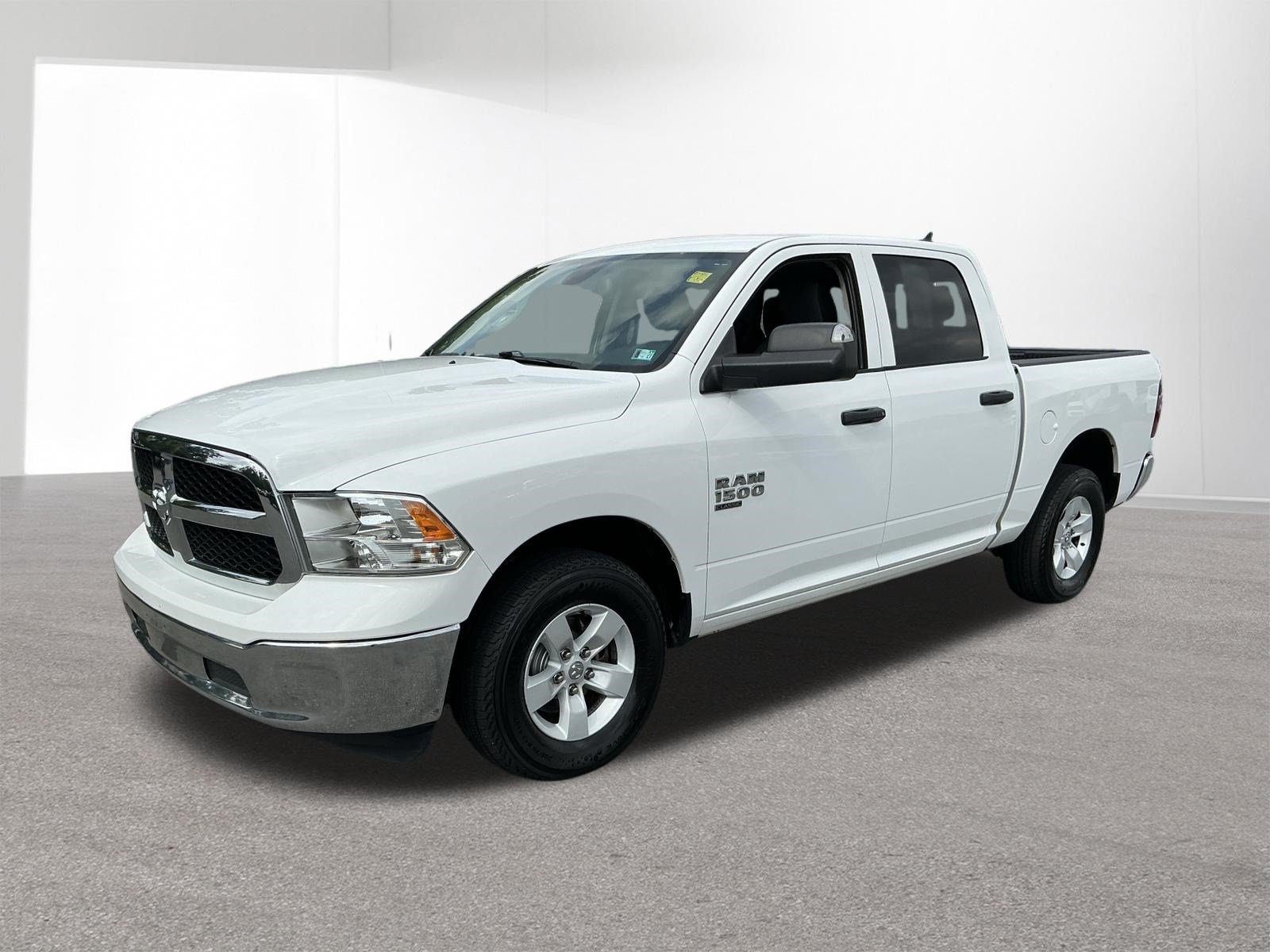Used 2023 Bright White Clearcoat Ram SLT image 7
