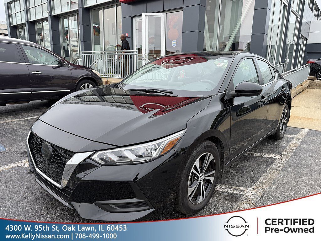Used 2022 Super Black Nissan SV image 21