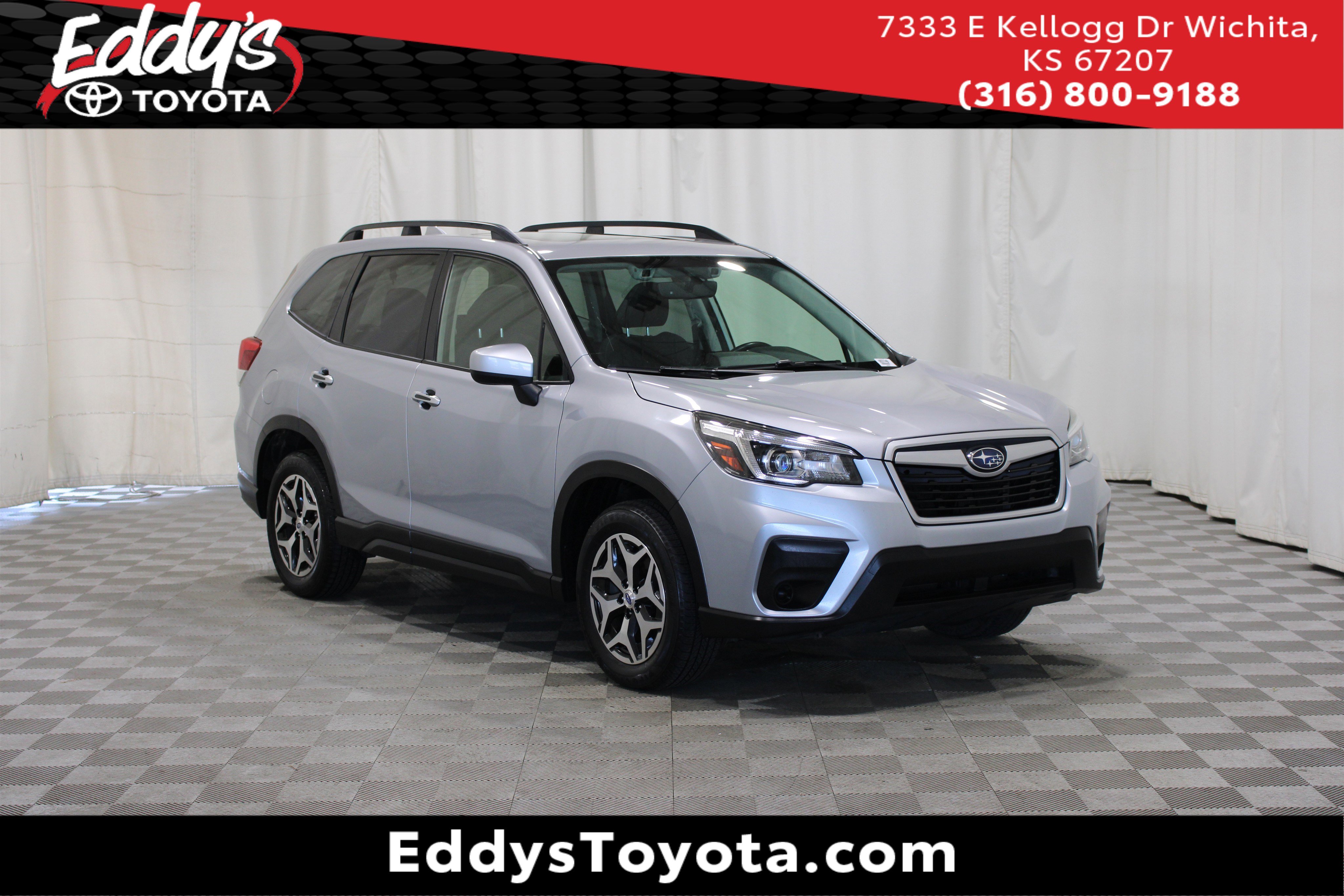 Used 2020 Ice Silver Metallic Subaru Premium image 1