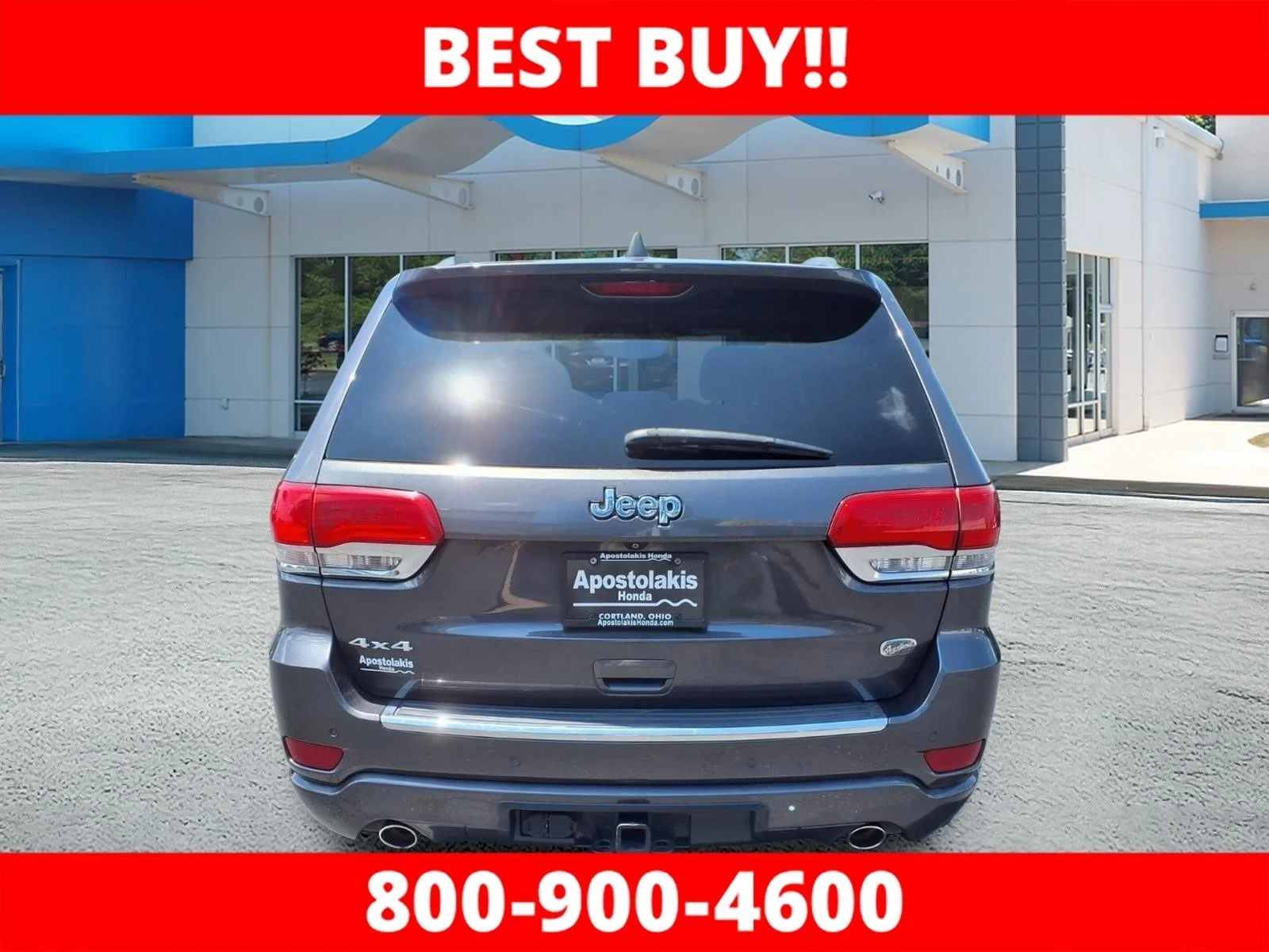 Used 2015 Gray Jeep Overland image 4
