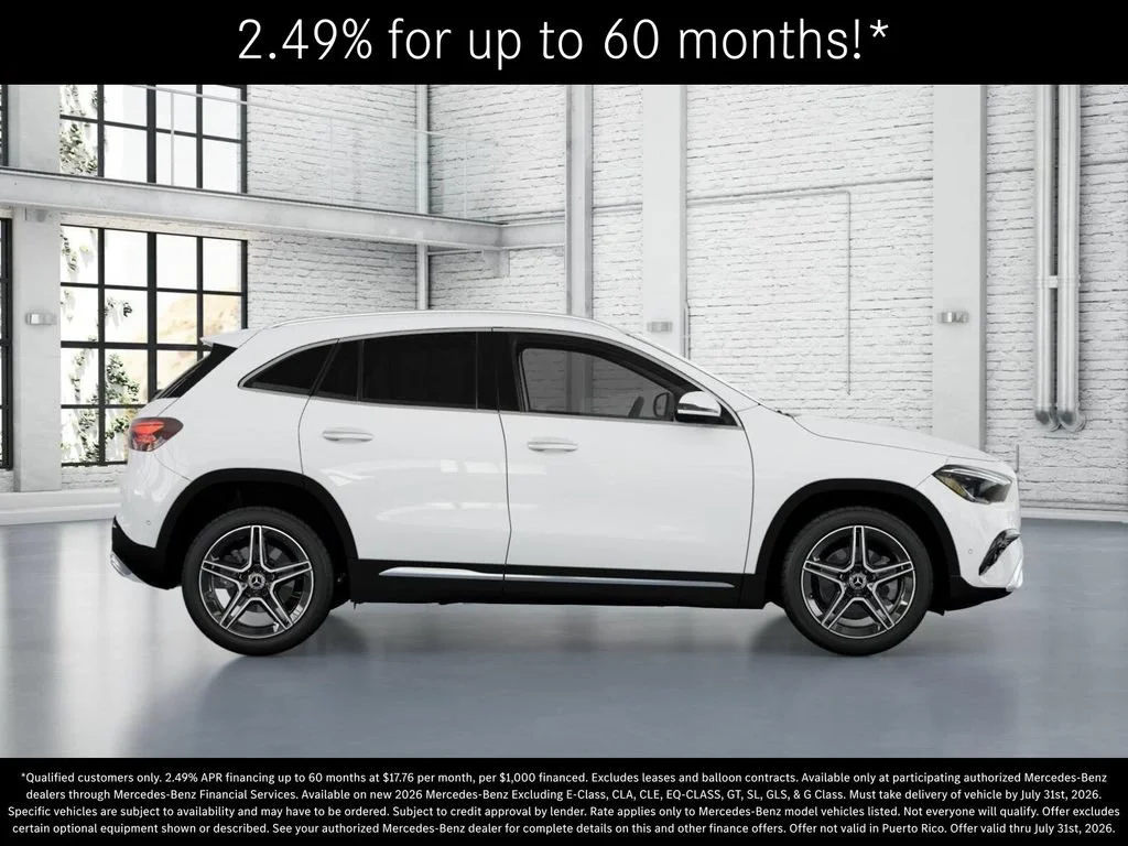 New 2026 Polar White Mercedes-Benz GLA 250 image 44