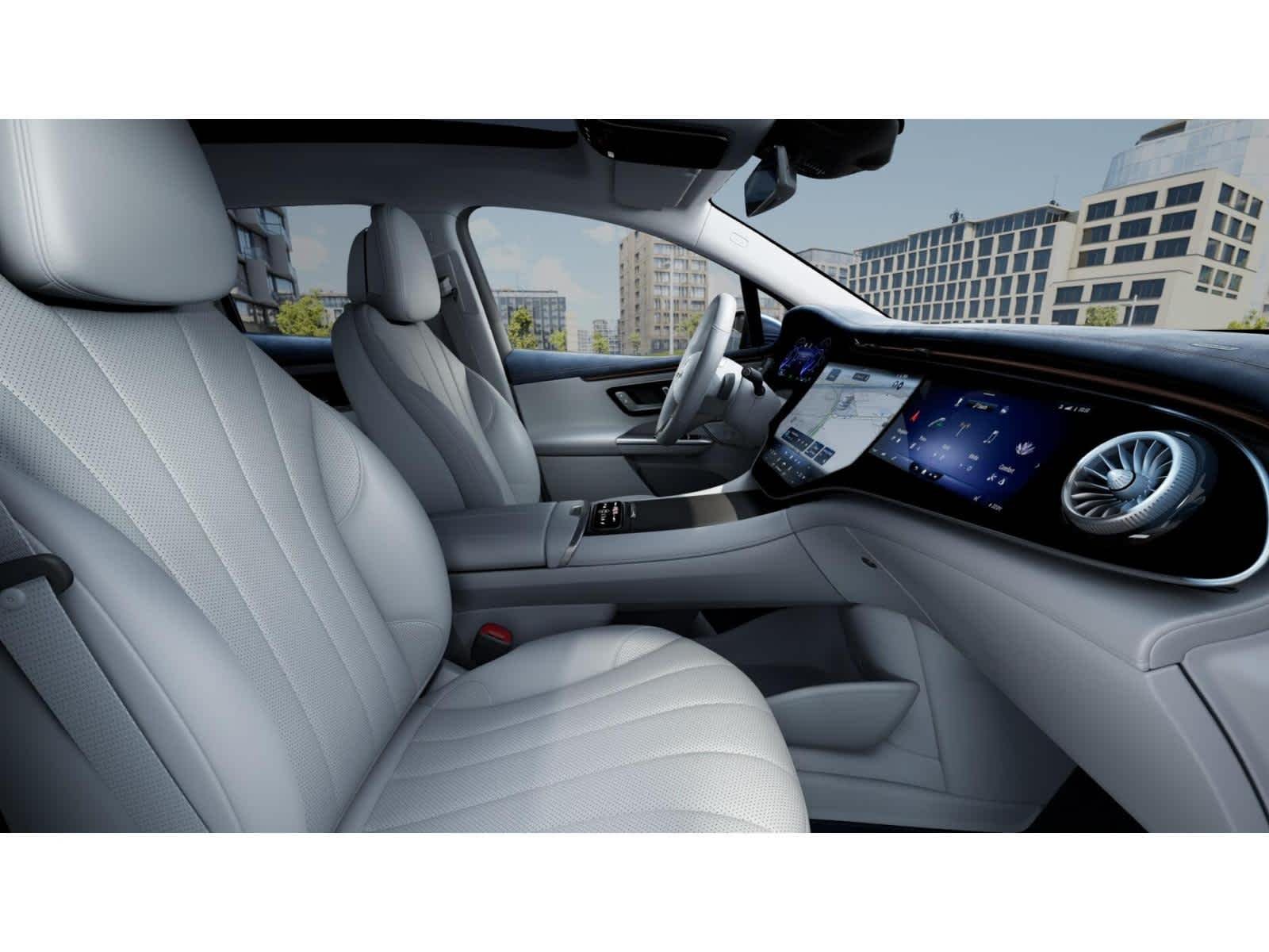 New 2027 Twilight Blue Metallic Mercedes-Benz EQE 320 image 3