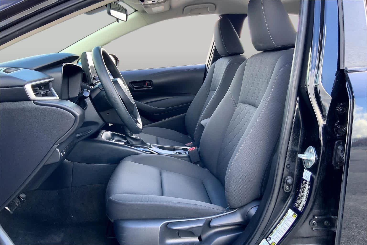 Used 2023 Midnight Black Metallic Toyota LE image 8