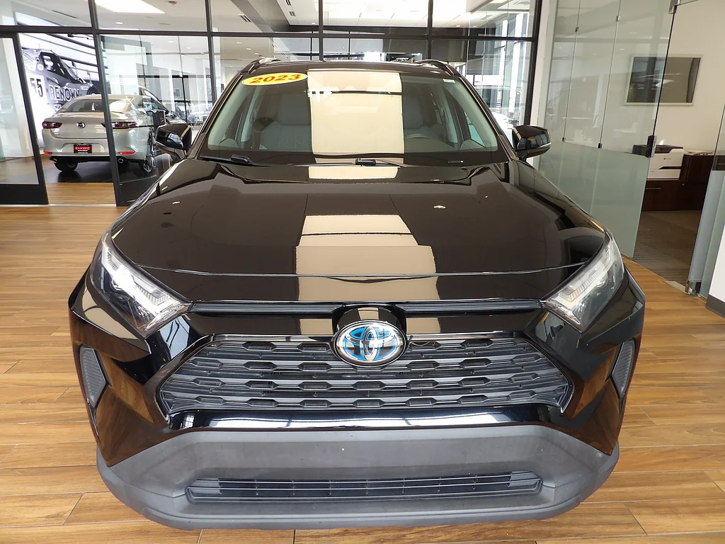Used 2023 Midnight Black Metallic Toyota XLE image 2