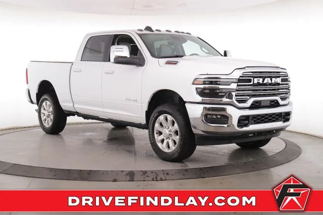 New 2026 Bright White Clear-Coat Exterior Paint RAM Laramie image 1