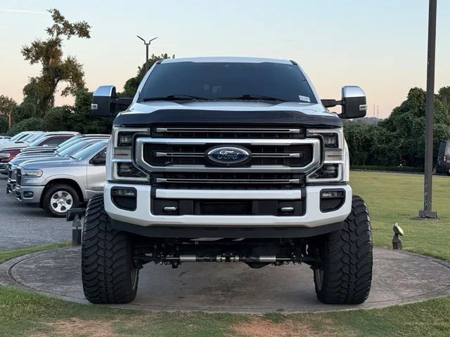 Used 2021 White Ford Platinum image 2