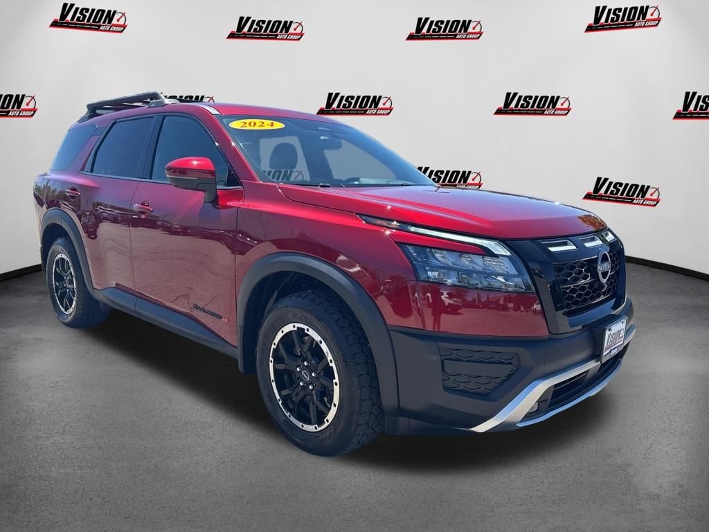 Certified Used 2024 Red Nissan Rock Creek image 3