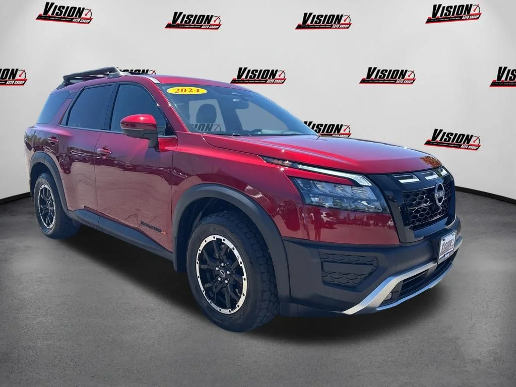 Certified Used 2024 Red Nissan Rock Creek image 3