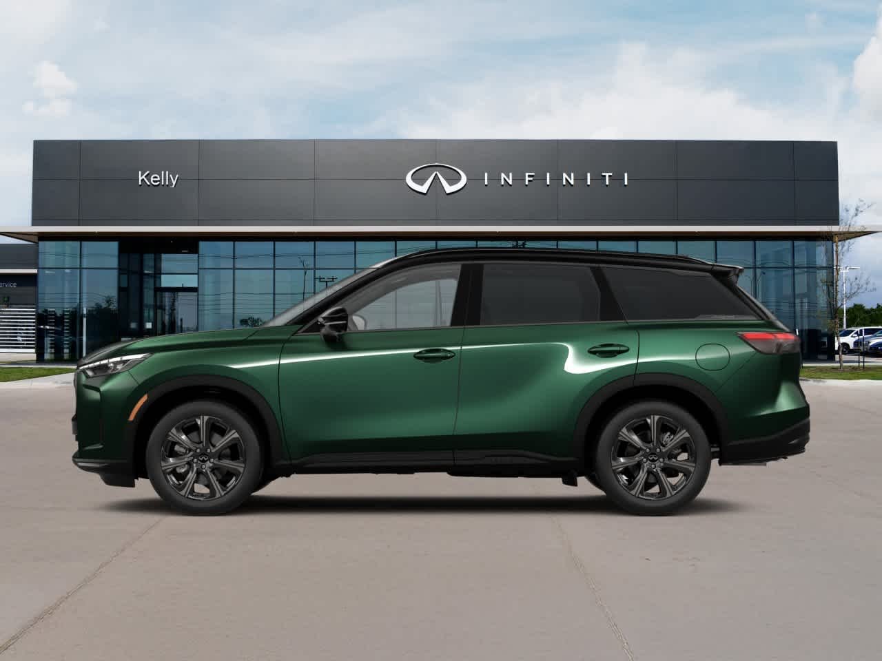 New 2027 Deep Emerald/Black Obsidian INFINITI Autograph AWD image 3