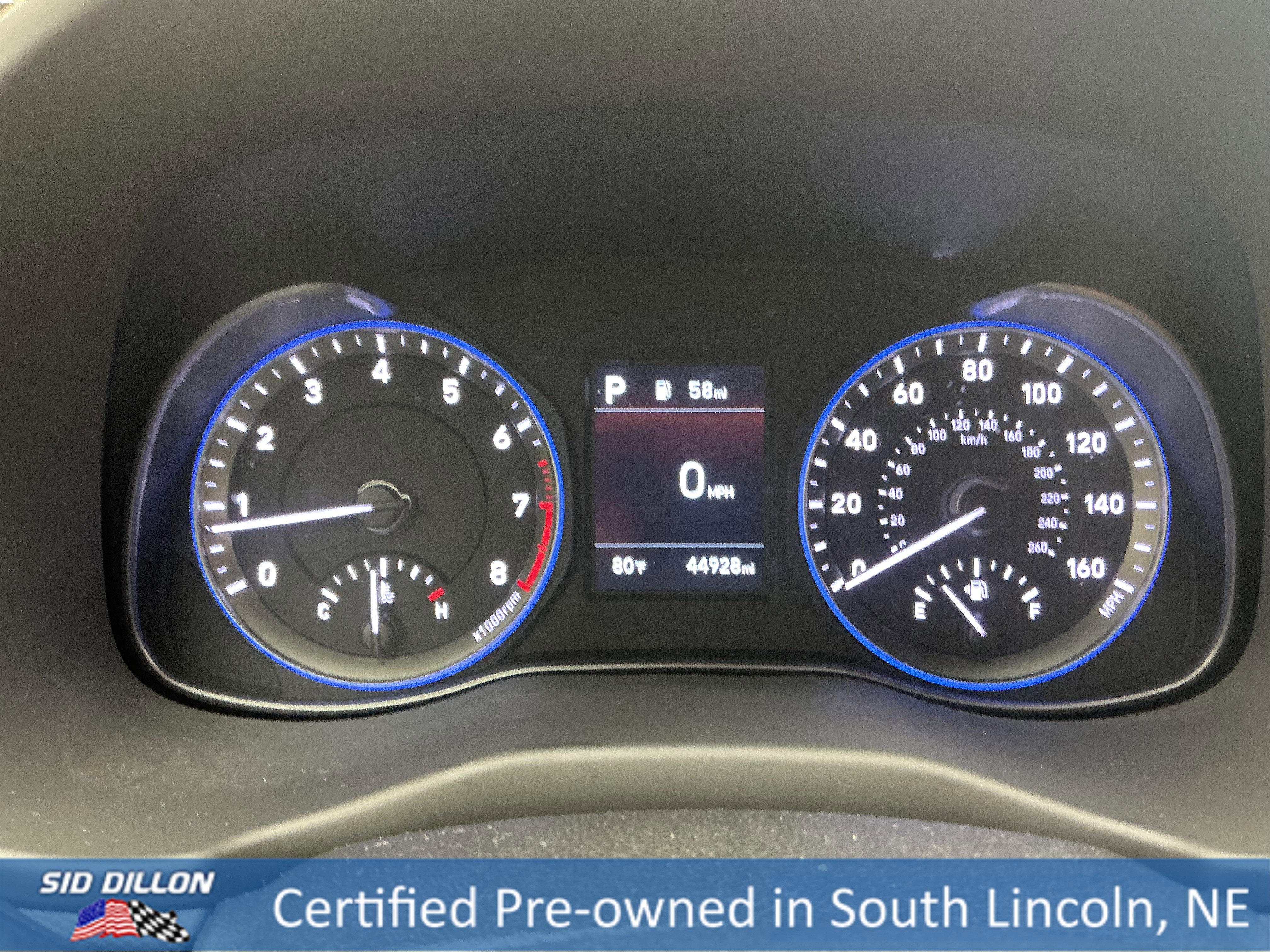 Used 2020 Sunset Orange Hyundai SEL image 11