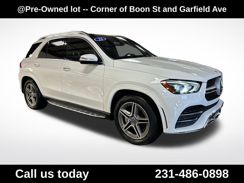Used 2022 White Mercedes-Benz GLE 350 image 7