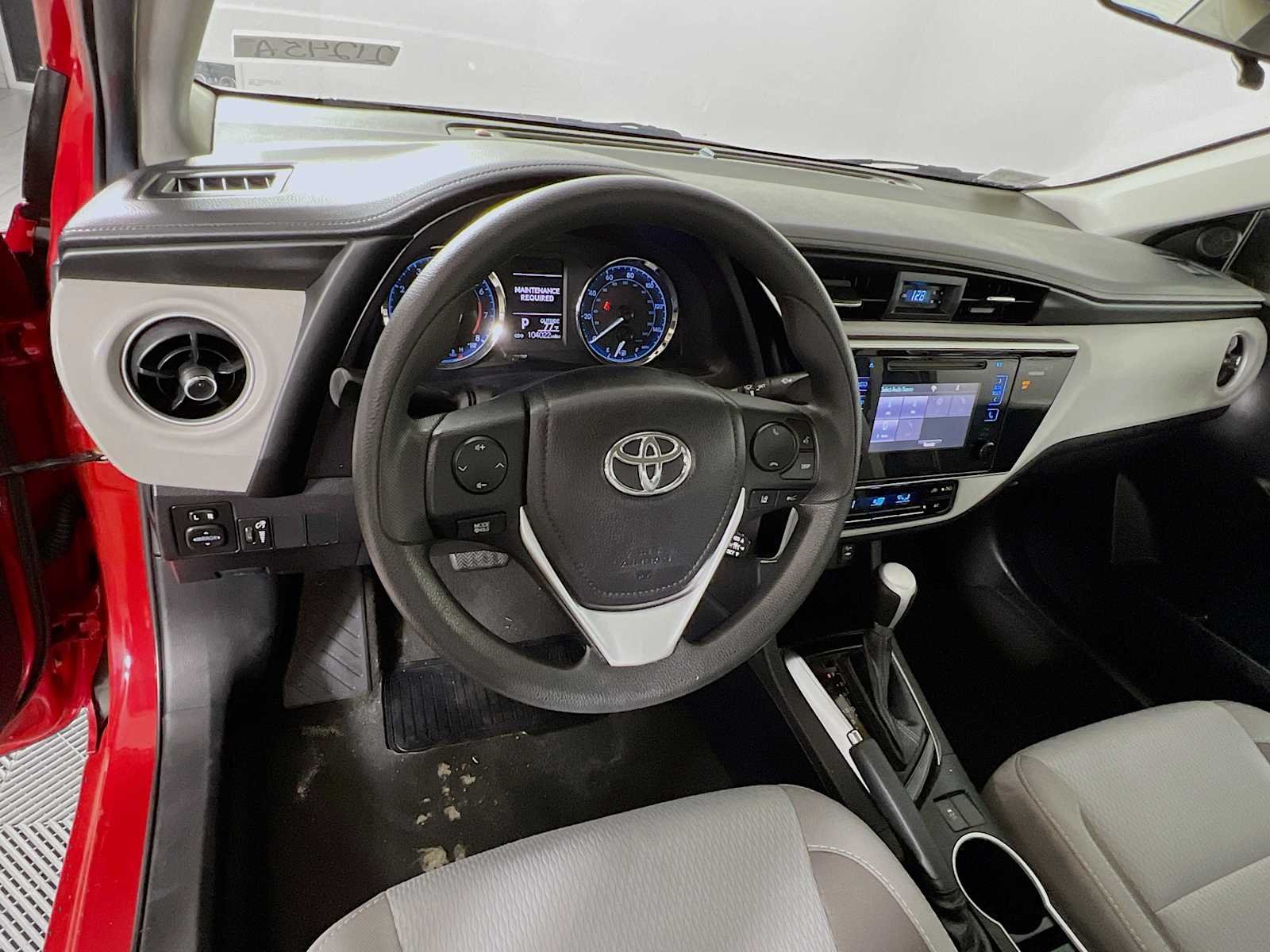 Used 2017 Barcelona Red Metallic Toyota LE image 11