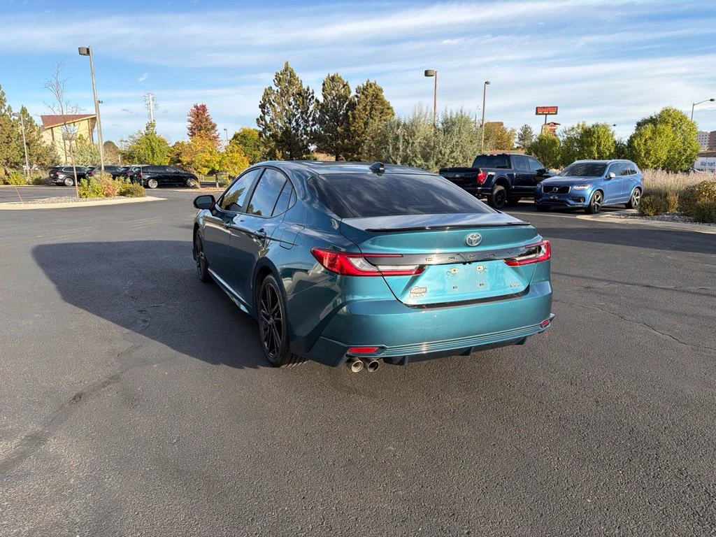 Used 2025 Blue Toyota XSE image 3