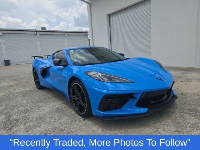 Used 2025 Blue Chevrolet Stingray image 1