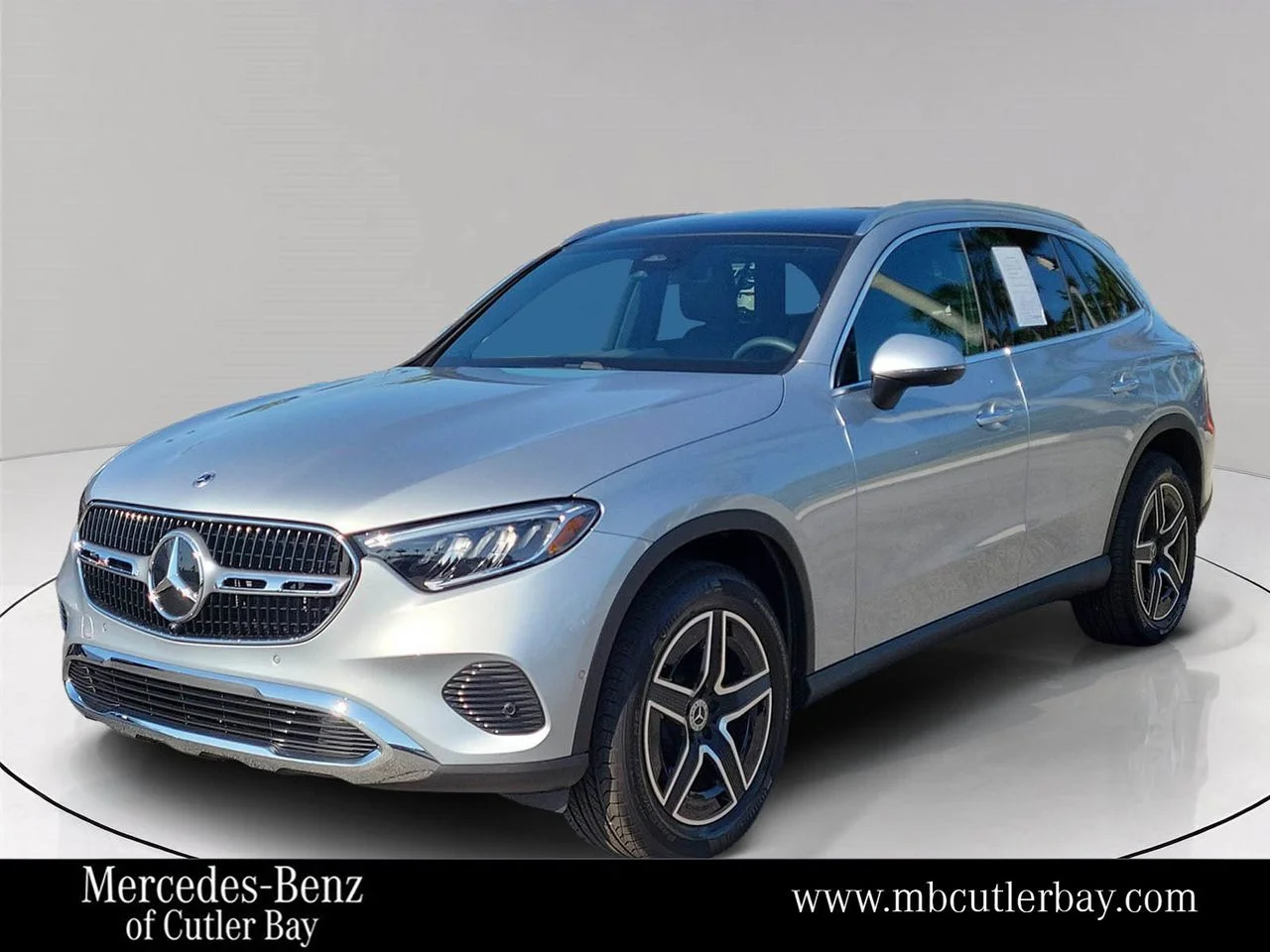 Certified Used 2026 Silver Mercedes-Benz GLC 300 image 1
