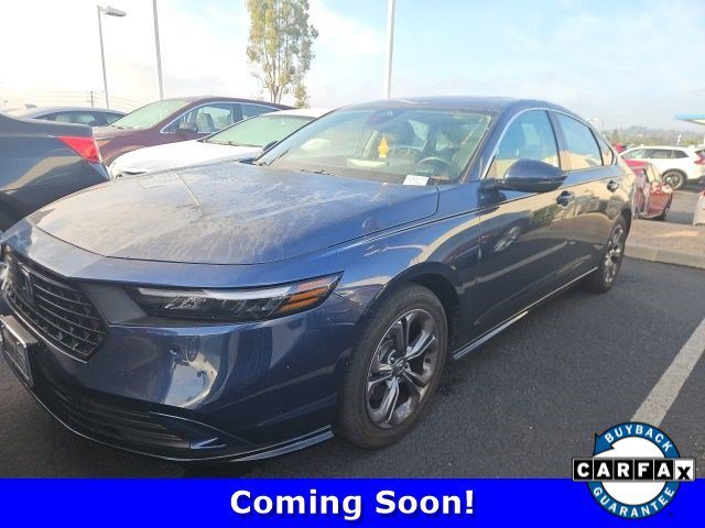 Certified Used 2024 Blue Honda EX-L image 1