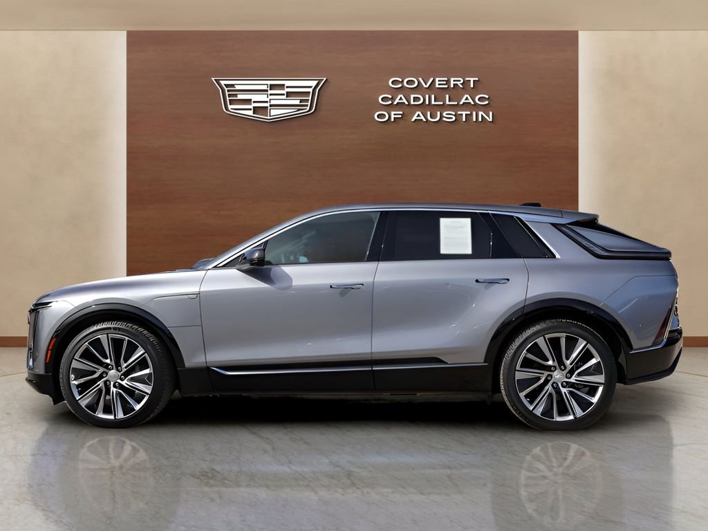 Certified 2025 Cadillac LYRIQ Luxury 3 with VIN 1GYKPTRL2SZ305429 for sale in Austin, TX
