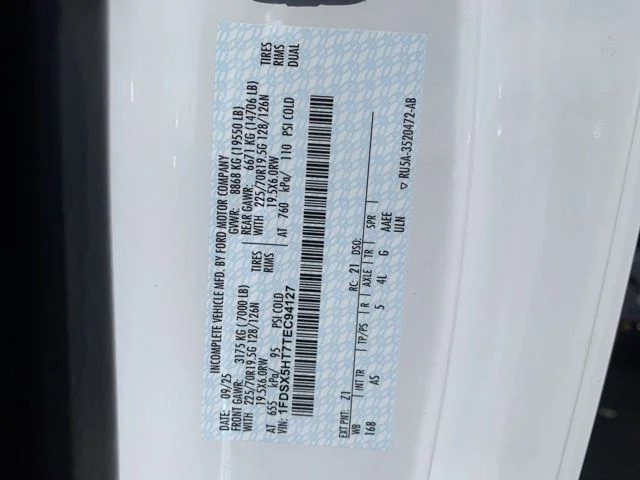 New 2026 White Ford XL image 19