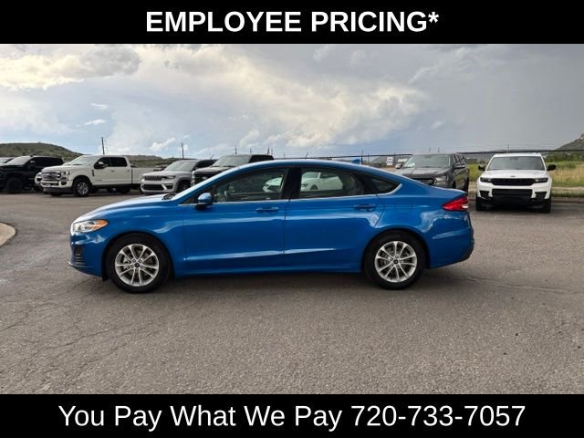 Used 2020 Ford Fusion SE with VIN 3FA6P0HD7LR154194 for sale in Castle Rock, CO