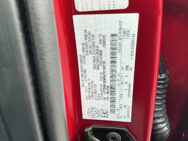 Used 2019 Red Ford Lariat image 25
