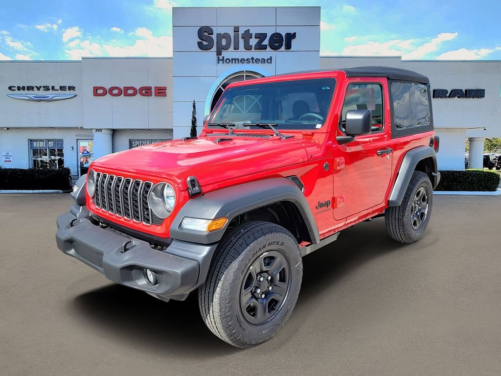 New 2026 Firecracker Red Clearcoat Jeep Sport image 4