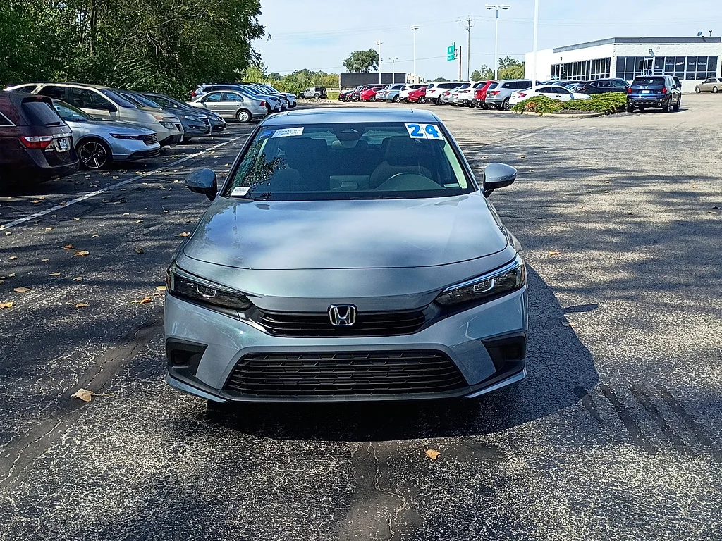 Certified Used 2024 Sonic Gray Pearl Honda EX image 8