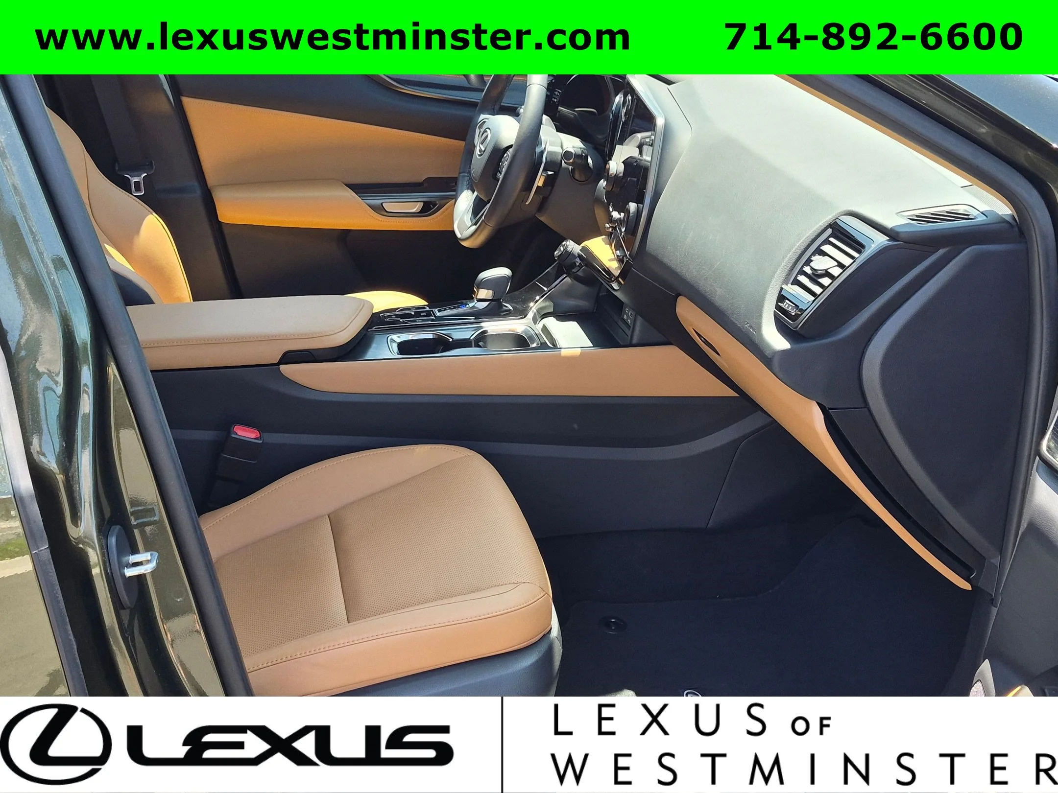 Certified Used 2024 NORI GREEN PEARL Lexus NX 250 image 6