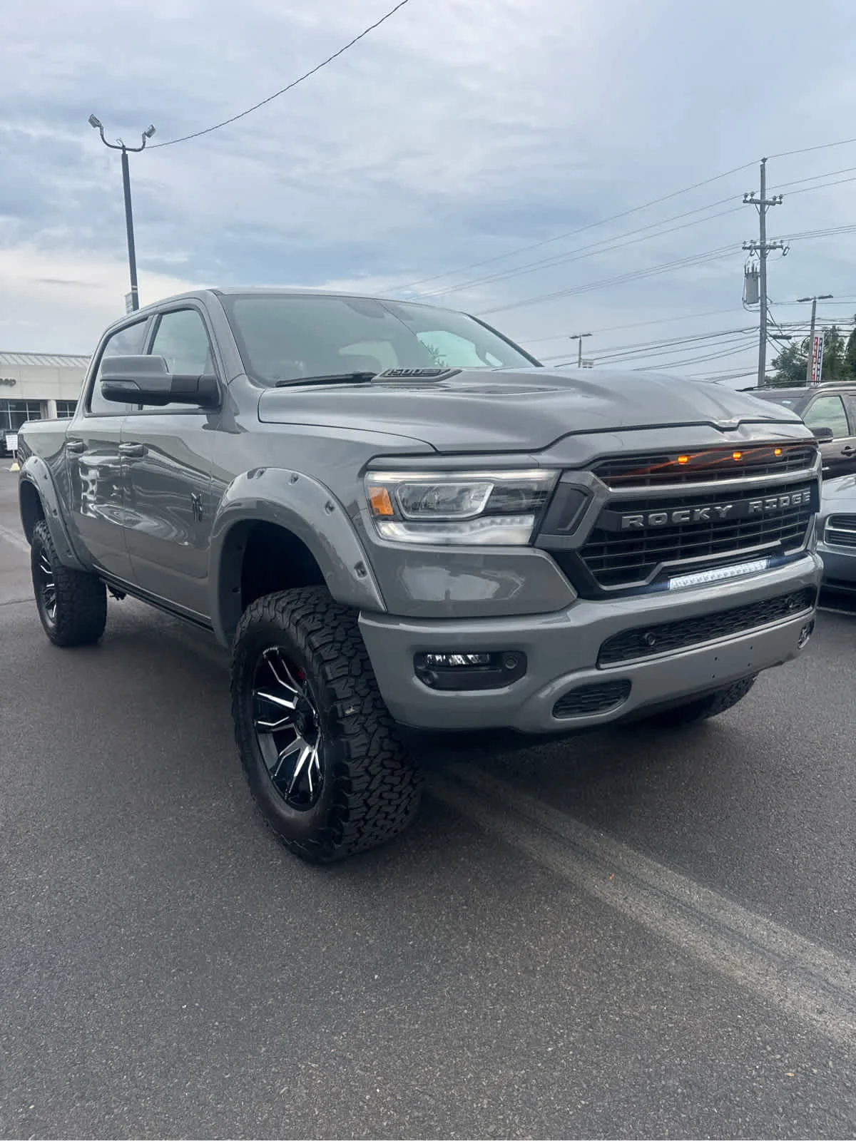Used 2024 Diamond Black Ram Laramie image 3