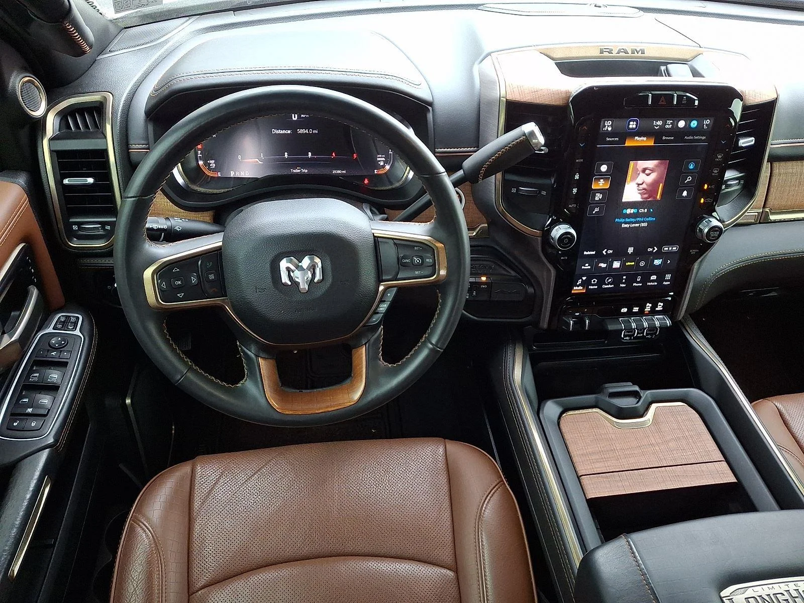 Used 2024 Pearl White Ram Longhorn image 12