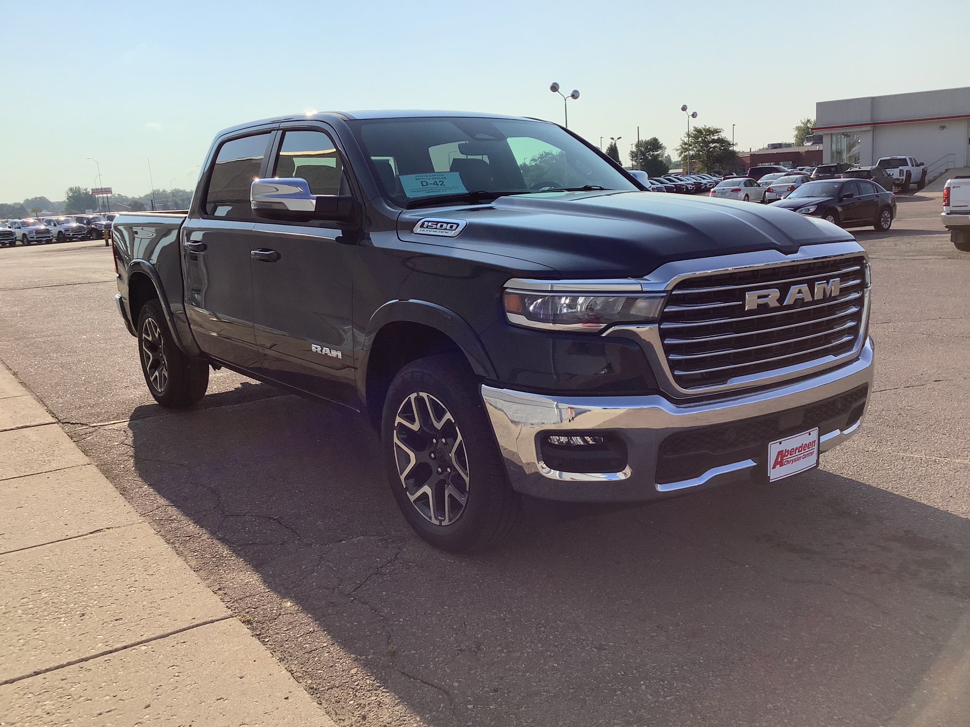 New 2026 Granite Crystal Metallic Clear-Coat Exterior Paint RAM Laramie image 3