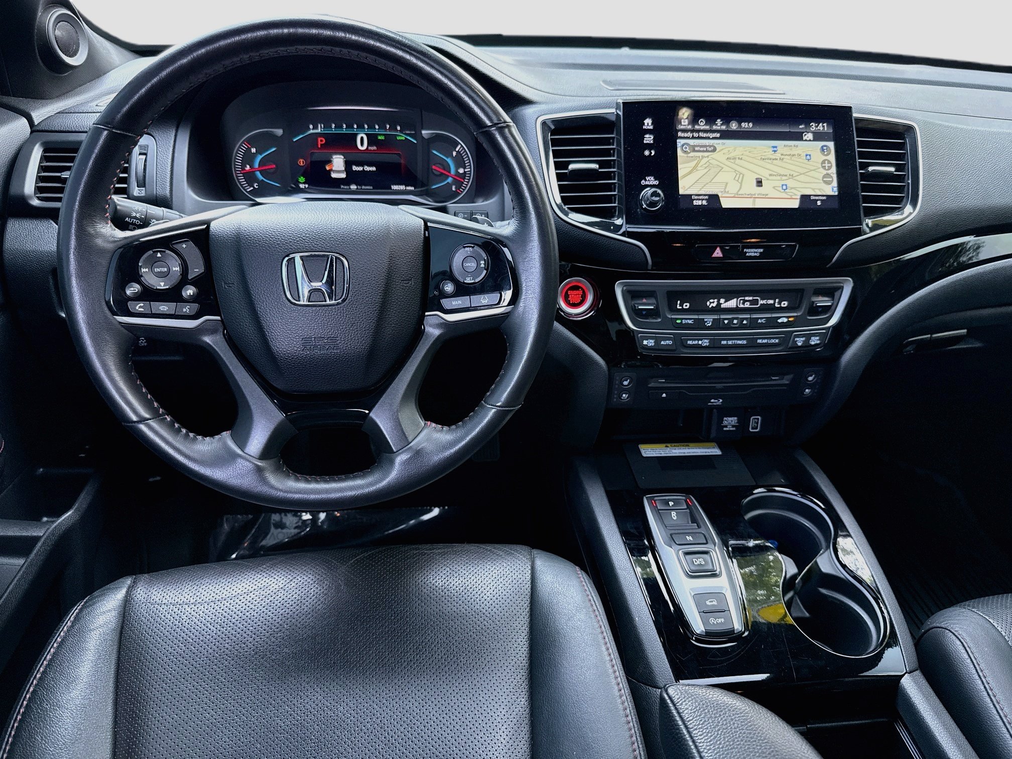 Used 2021 Crystal Black Pearl Honda Black Edition image 23