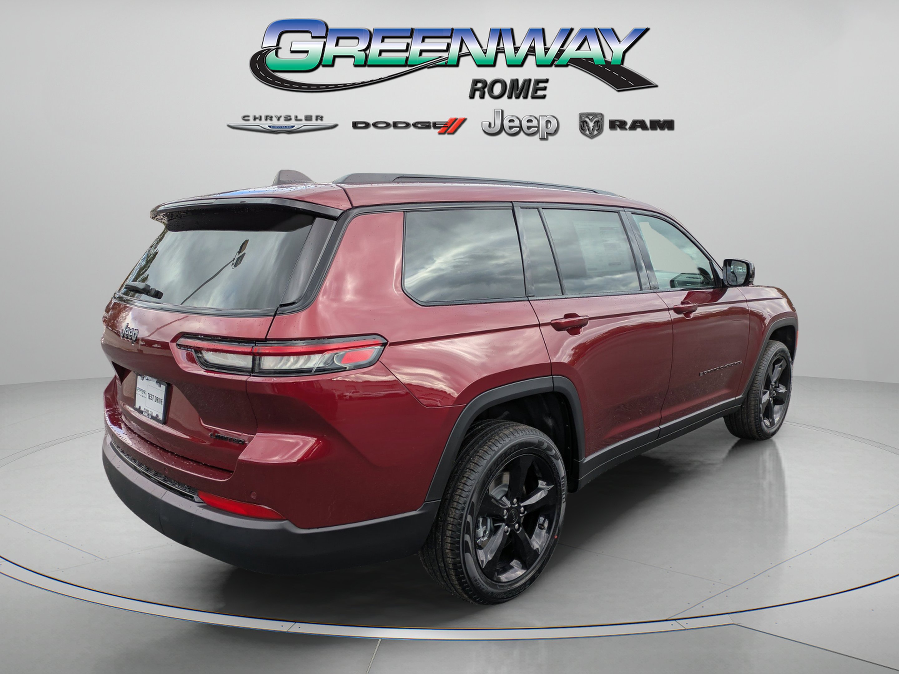 New 2025 Velvet Red Pearl-Coat Exterior Paint Jeep Limited image 6