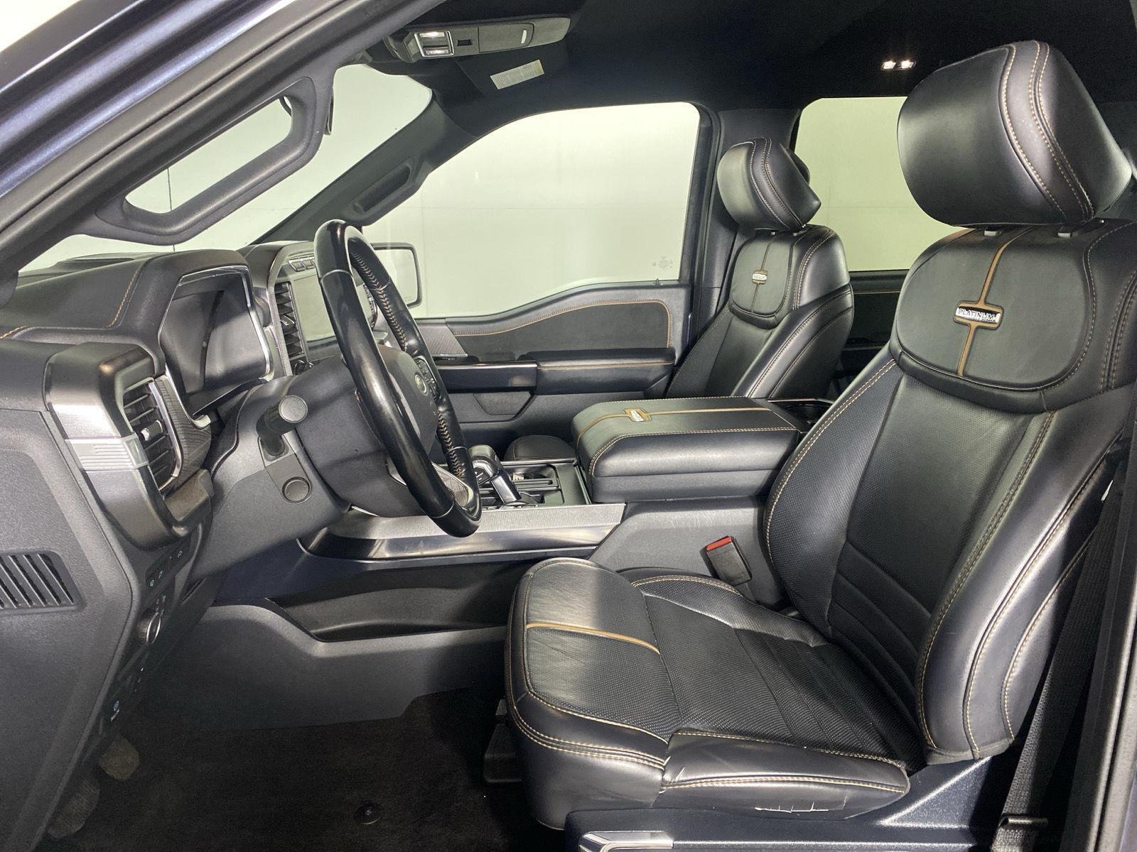 Used 2021 Smoked Quartz Metallic Tinted Clearcoat Ford Platinum image 13