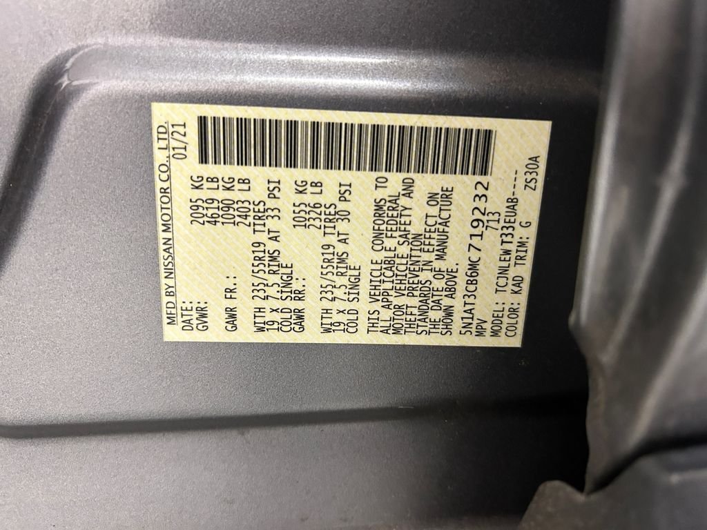 Used 2021 Gray Nissan SL image 20
