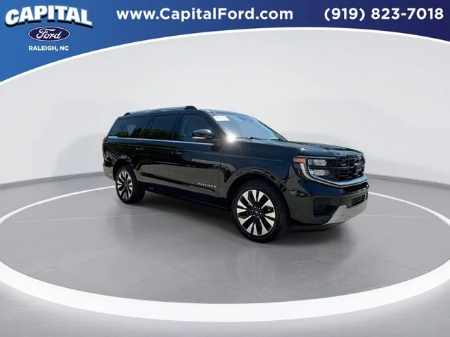 Used 2025 Black Ford Platinum image 2