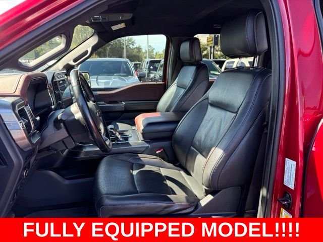Used 2022 Red Ford Lariat image 14