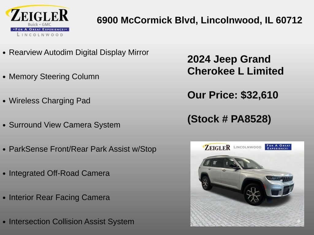 Used 2024 Silver Jeep Limited image 24