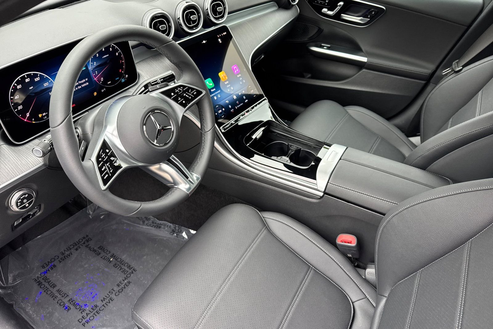 New 2026 Selenite Grey Metallic Mercedes-Benz C 300 image 16
